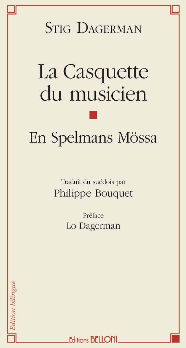 Dagerman, Stig | La Casquette du musicien / En spelmans mössa