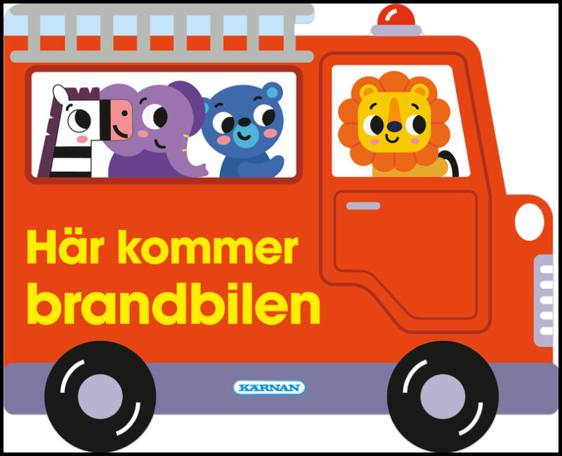 Här kommer brandbilen