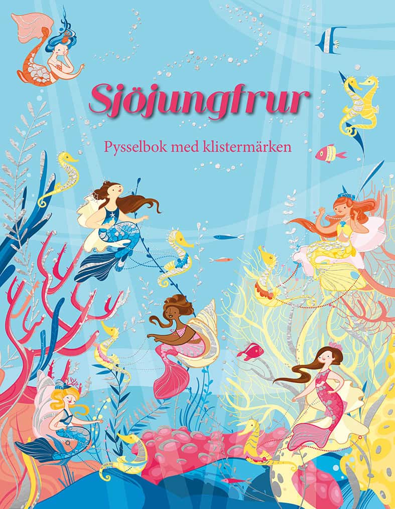 Watt, Fiona | Sjöjungfrur : Pysselbok med klistermärken