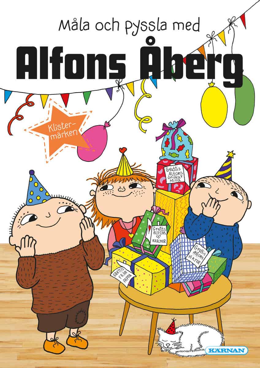 Voigt, Annette | Målar- och pysselbok Alfons Åberg