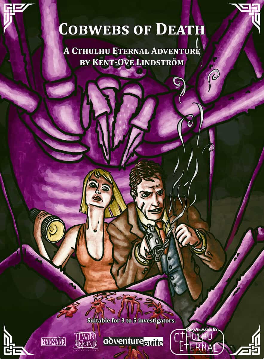 Lindström, Kent-Ove | Cobwebs of death : A cthulhu eternal adventure