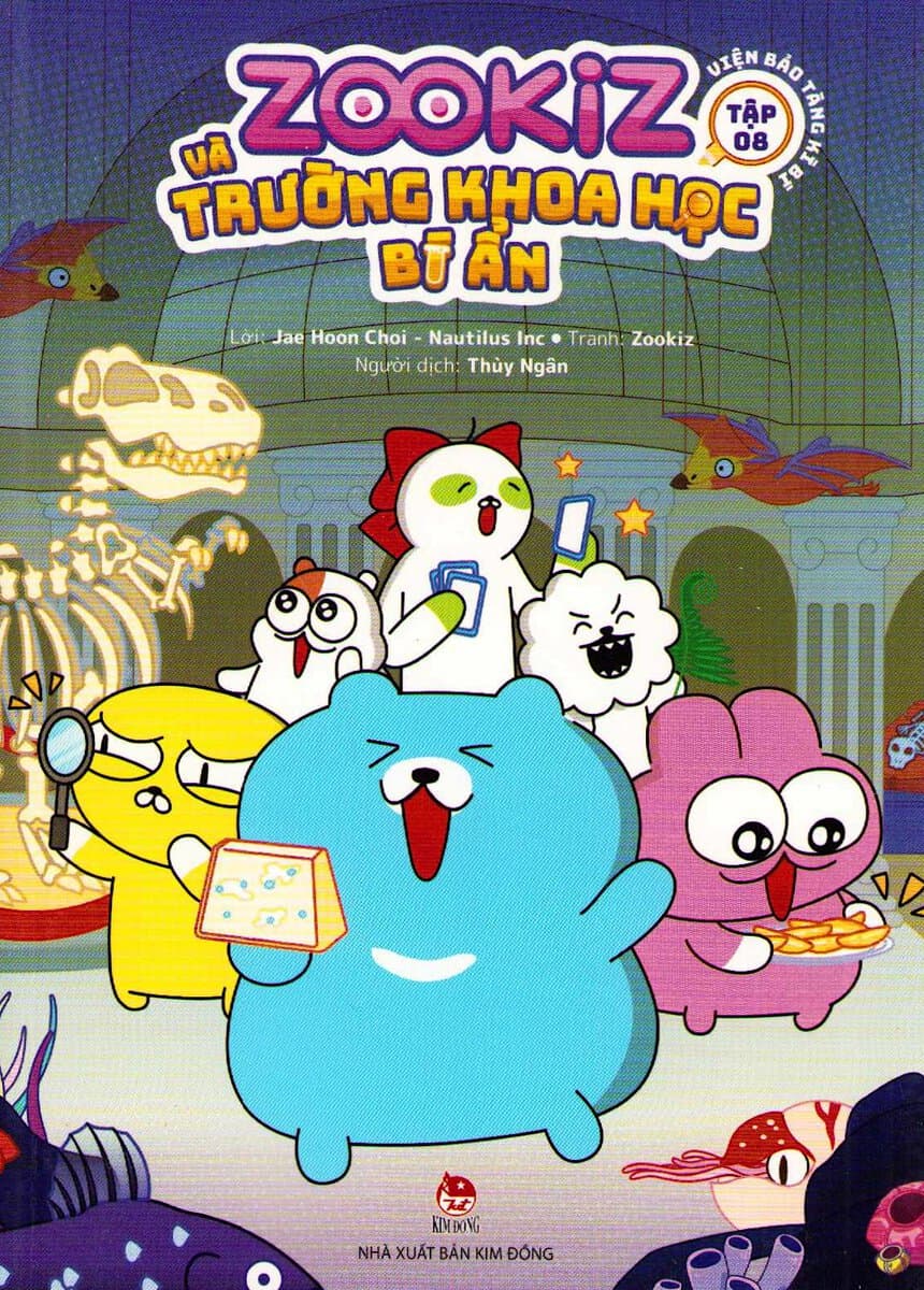 Choi, Jae Hoon | Zookiz and the Mysterious Science School Vol. 8 : The Mysterious Museum (Vietnamesiska)