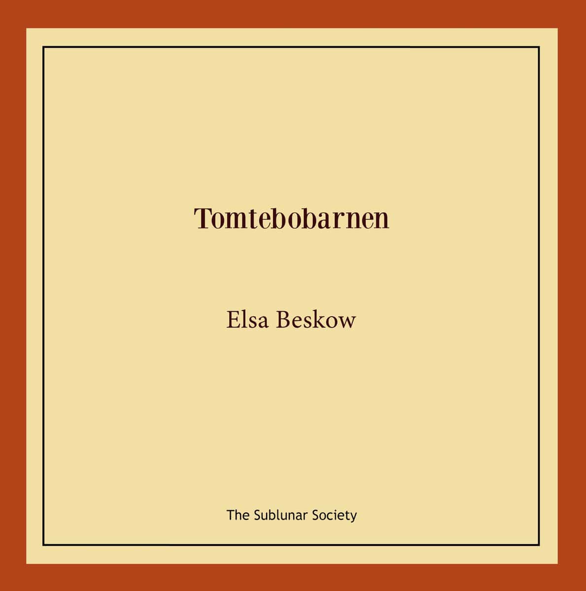 Beskow, Elsa | Tomtebobarnen