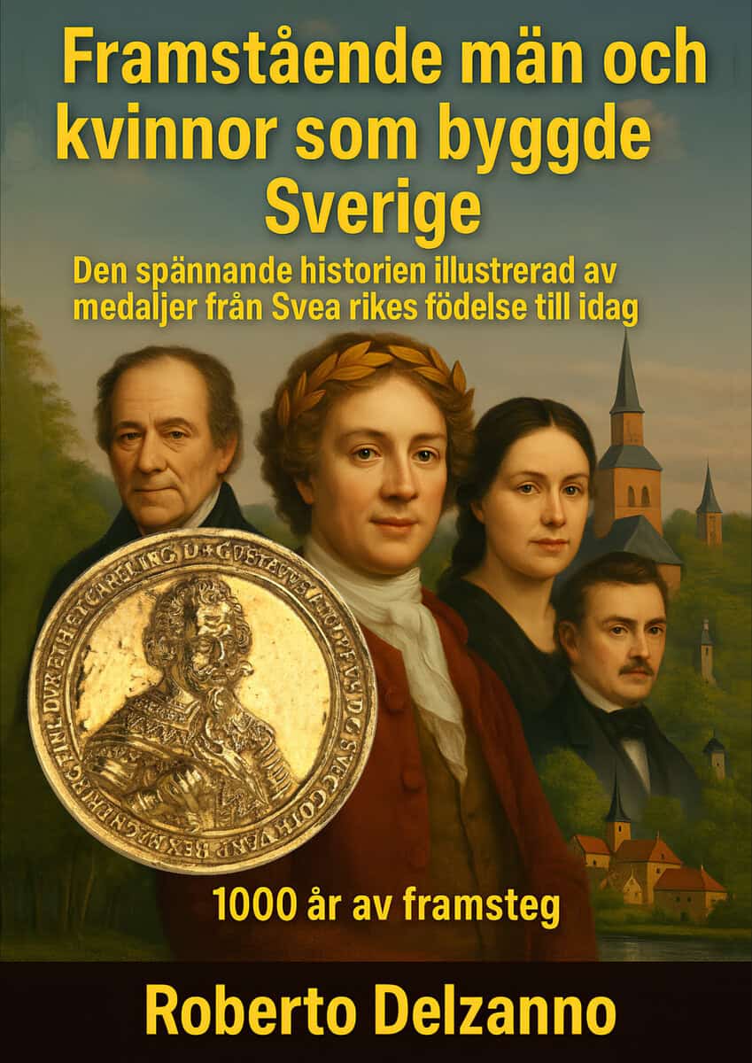Delzanno, Roberto | Framstående män och kvinnor som byggde Sverige : Sveriges historia illustrerad av medaljer