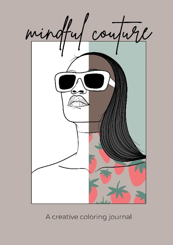 Gill, Nathalie | Mindful couture : A creative coloring journal