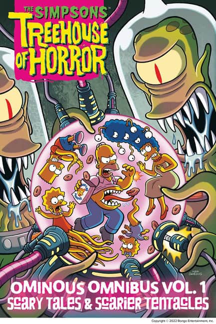 Groening, Matt | The Simpsons Treehouse of Horror Ominous Omnibus Vol. 1 : Scary Tales & Scarier Tentacles