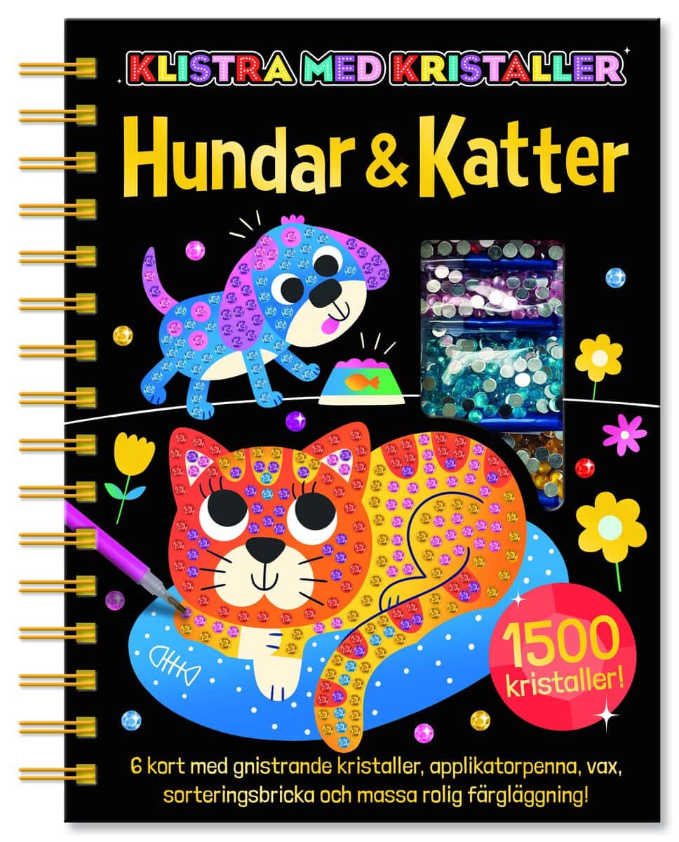 Barthelson Malin | Klistra med kristaller. Hundar och katter