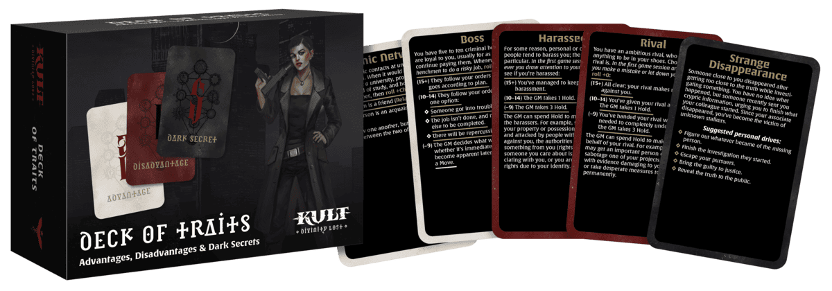 Liljenberg, Robin | Deck of Traits for KULT : Divinity Lost