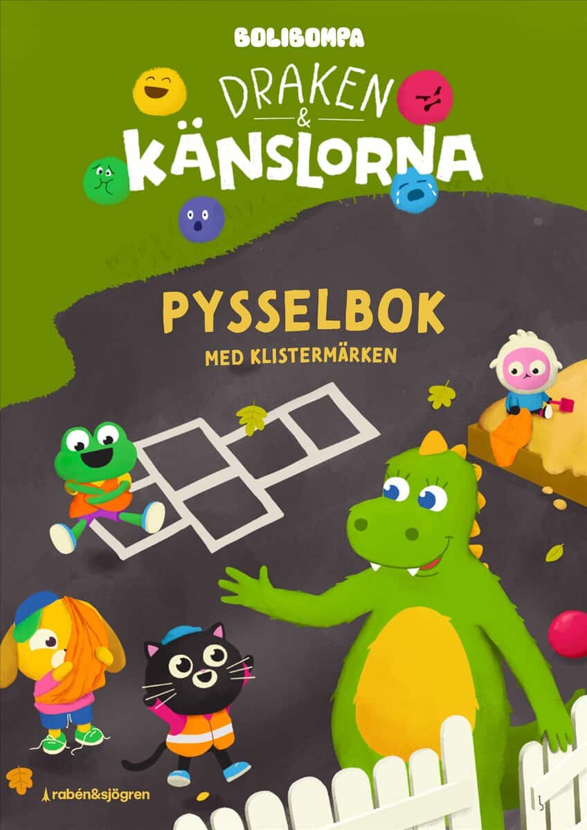 Tappert, Arvid | Draken och känslorna pysselbok : Med klistermärken