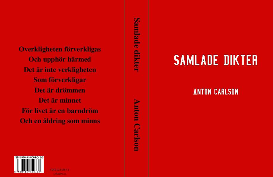 Carlson, Anton | Samlade dikter