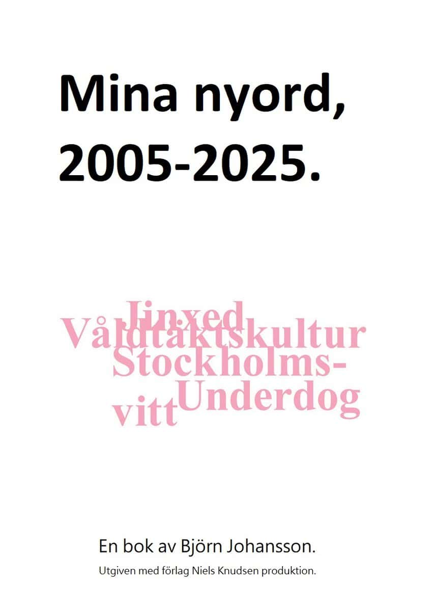 Johansson, Björn | Mina nyord : 2005-2025