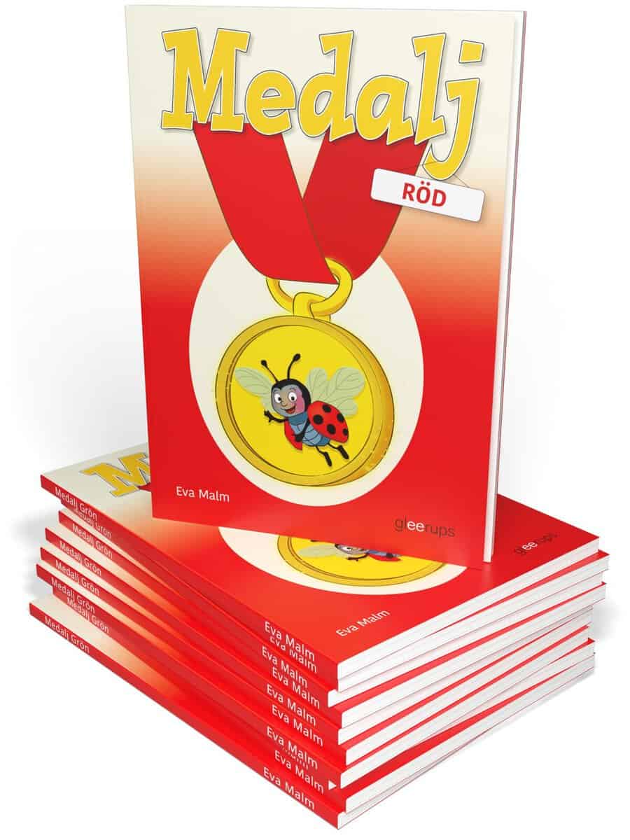 Malm, Ewa | Medalj röd, svenska, 10 ex