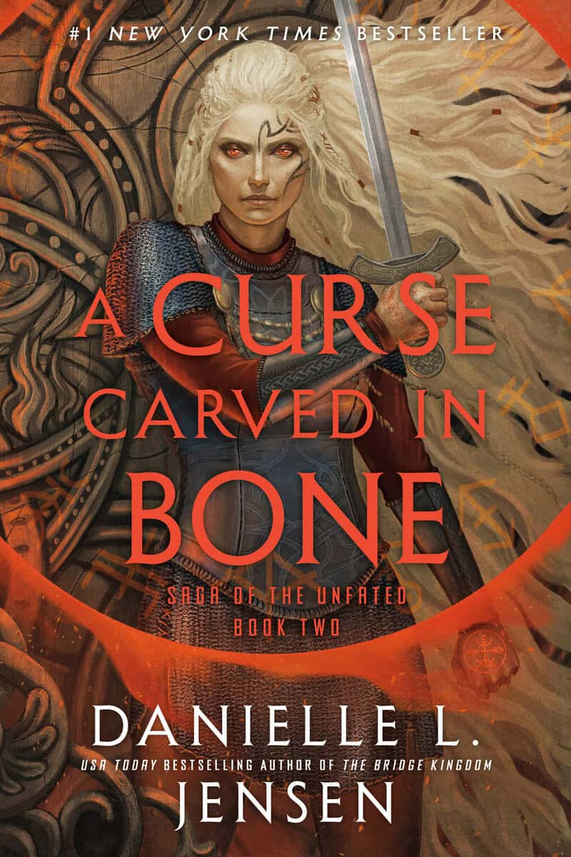 Jensen, Danielle L. | A Curse Carved in Bone : Book Two of the Saga of the Unfated