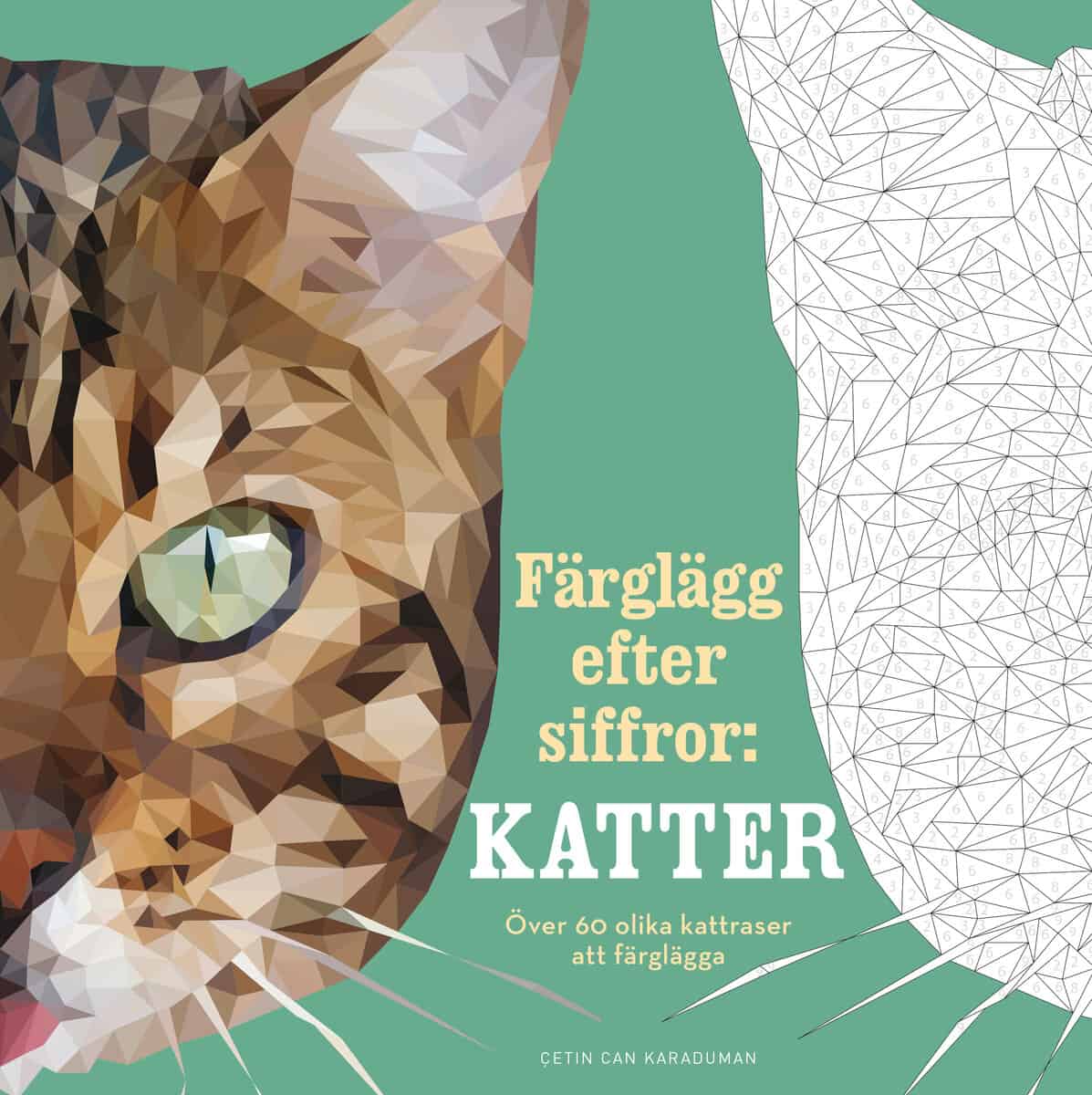 Karaduman, Çetin Can | Färglägg efter siffror. Katter