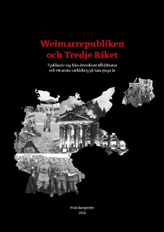 Bergström, Mats | Weimarrepubliken och Tredje Riket : Tysklands väg från demokrati till diktatur och ett världskrig på t...