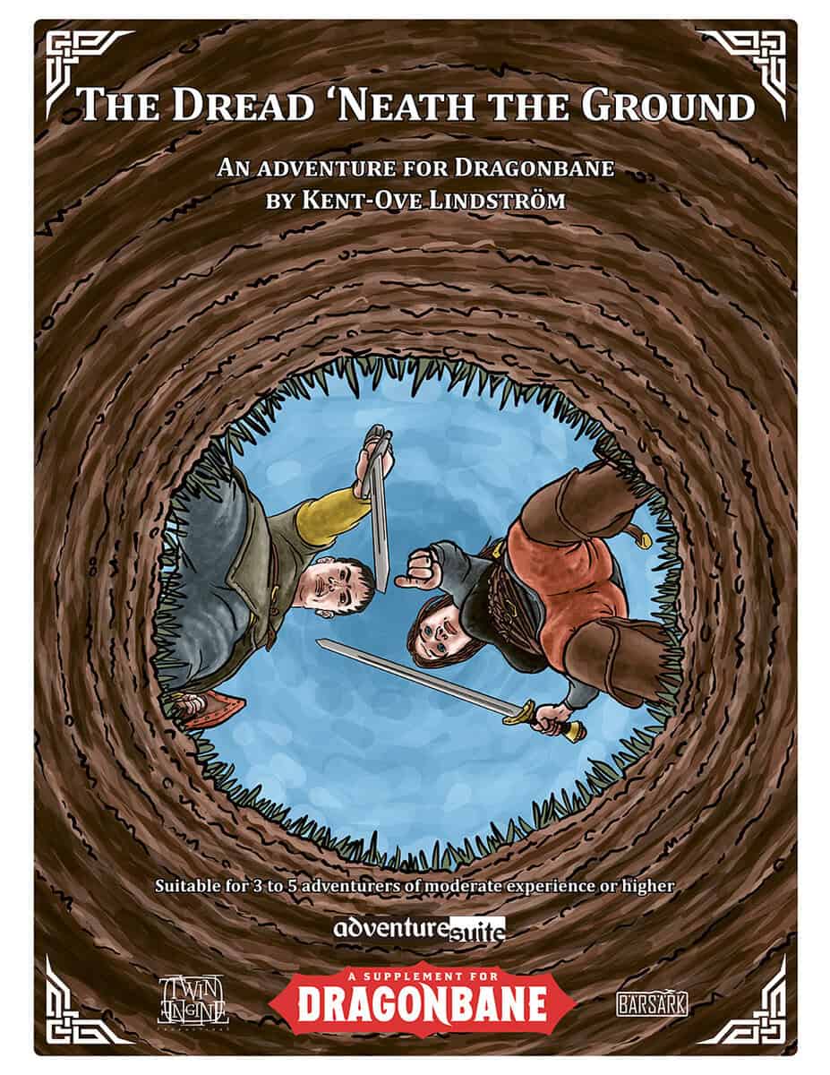 Lindström, Kent-Ove | The dread 'neath the ground : An adventure for Dragonbane