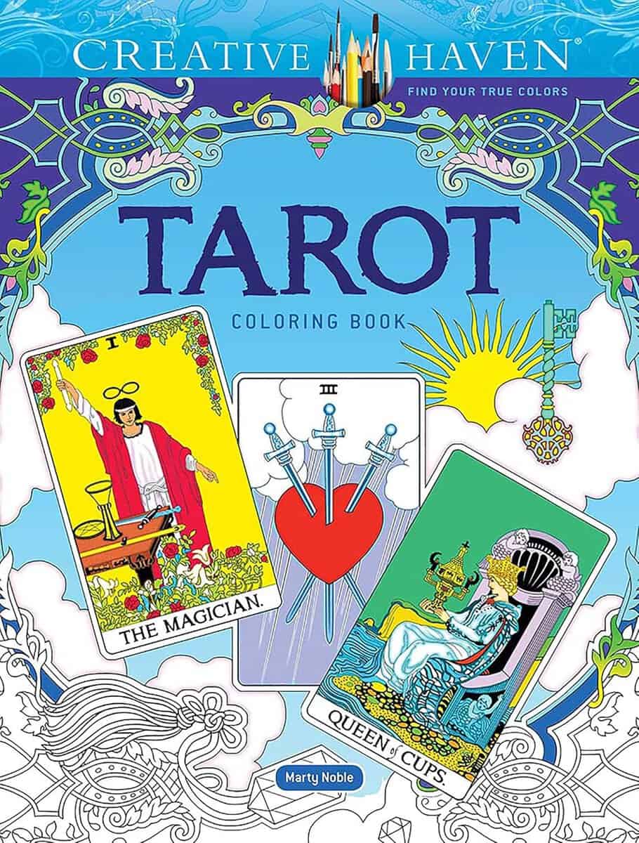 Noble, Marty | Creative Haven Tarot Coloring Book