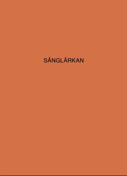 Fulton, Hamish | Sånglärkan