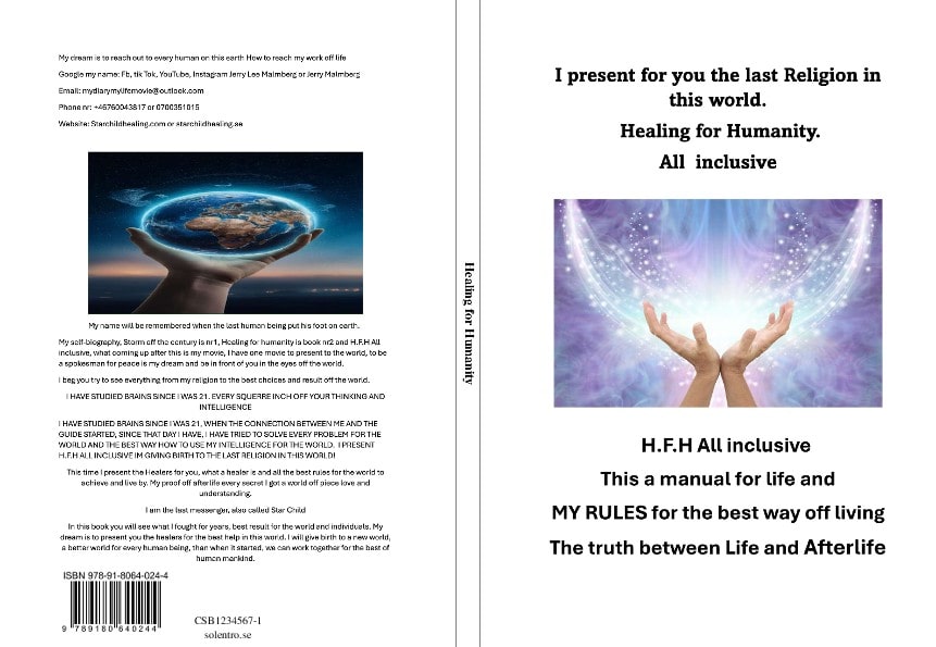Malmberg, Jerry Lee | I present the last religion in this world