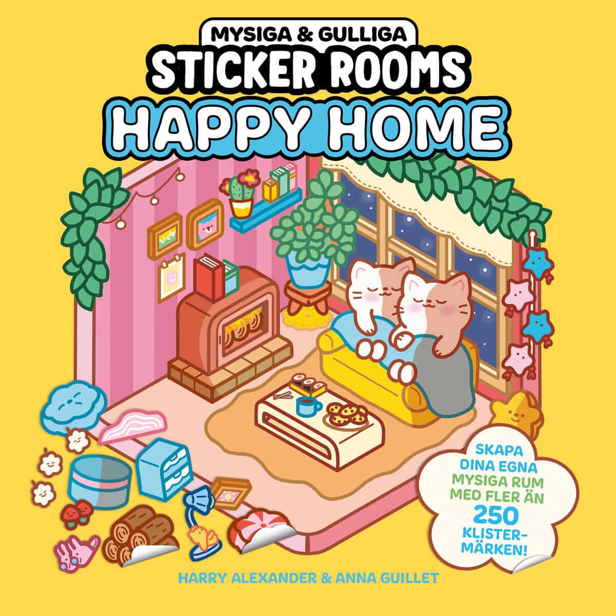 Alexander, Harry | Guillet, Anna | Happy Home : Med cozy klistermärken