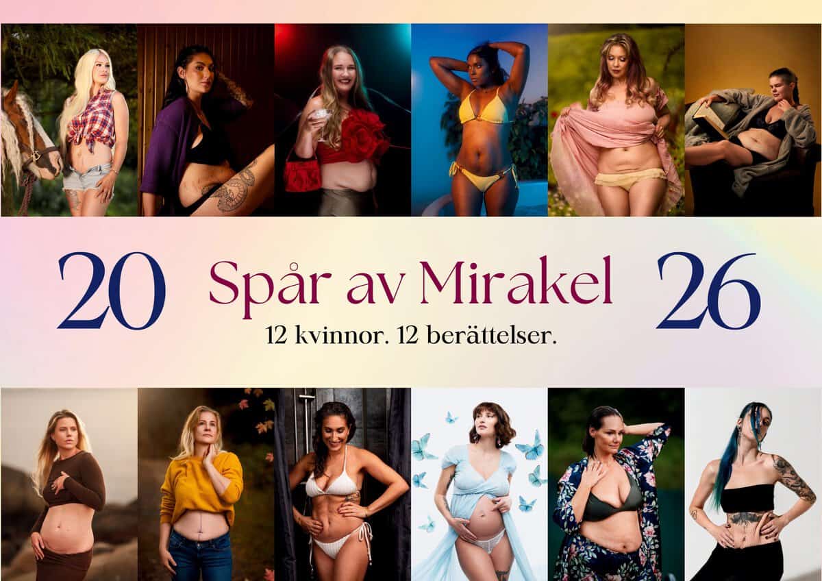 Marken, Laura | Spår av Mirakel : 12 kvinnor. 12 berättelser.
