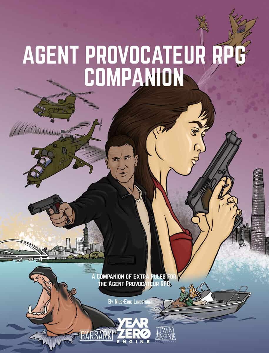 Lindström, Nils-Erik | Agent provocateur RPG Companion : A companion of extra rules for agent provocateur RPG