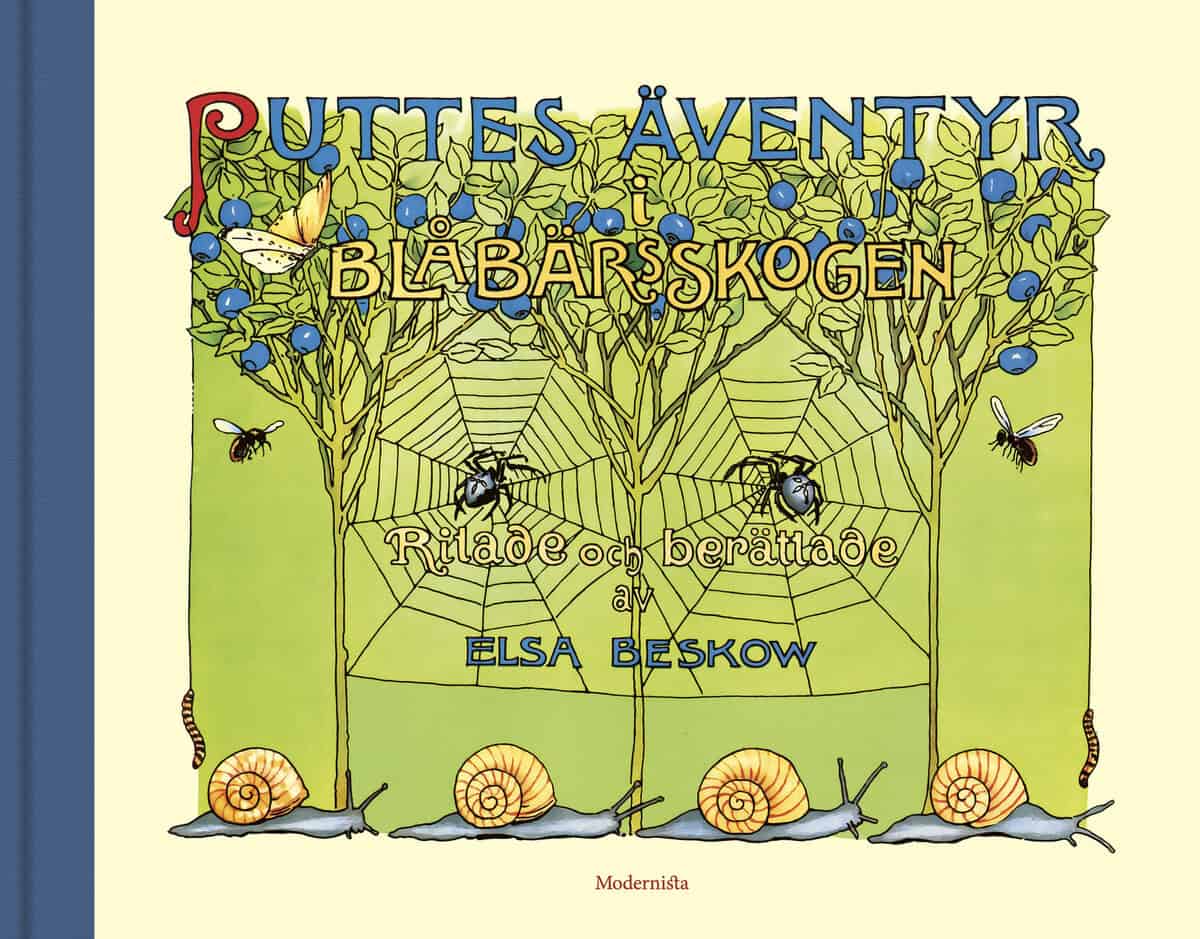 Beskow, Elsa | Puttes äventyr i blåbärsskogen