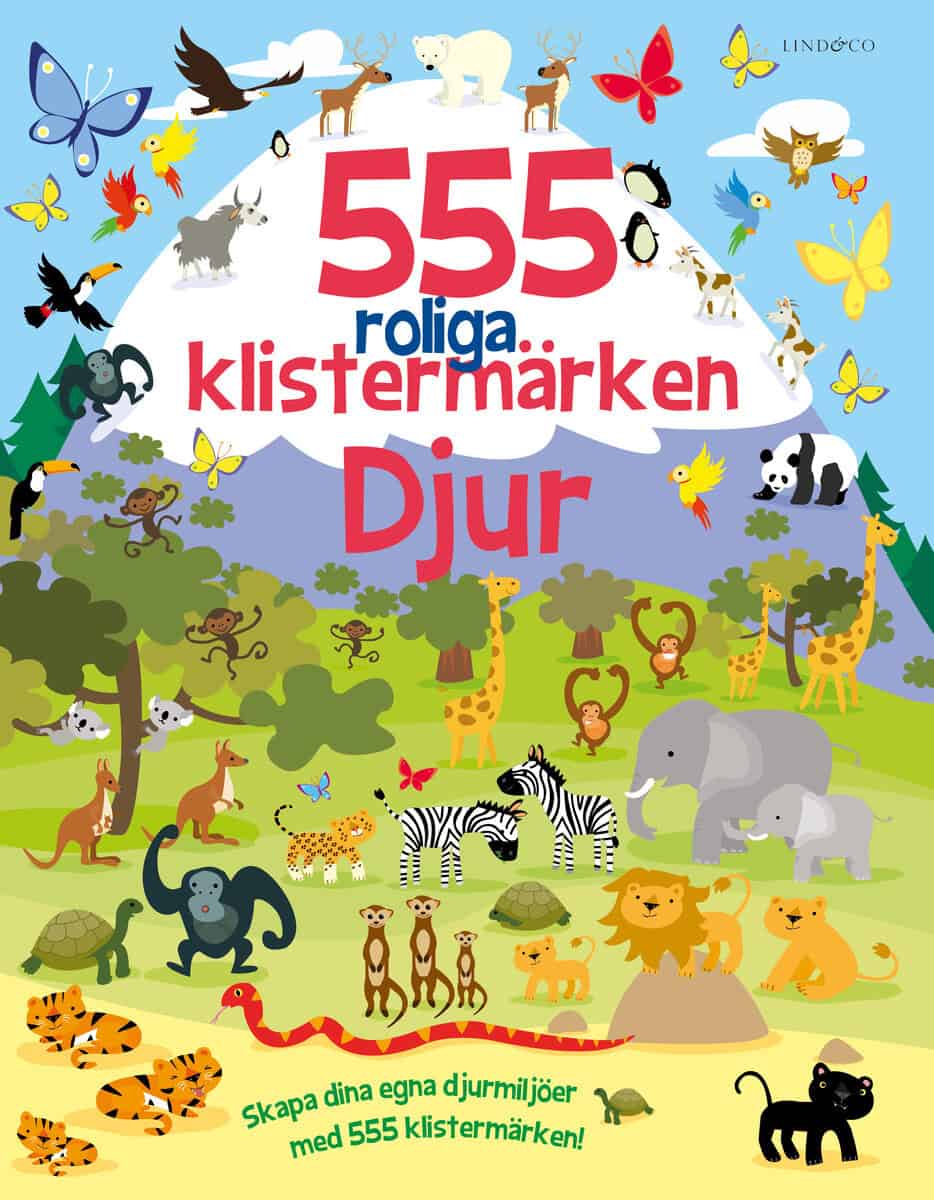 Mayes, Susan | 555 roliga klistermärken. Djur