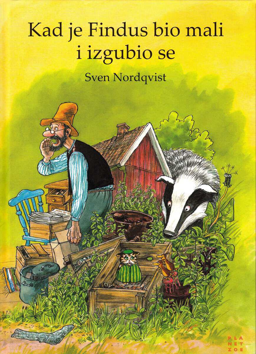 Nordqvist, Sven | När Findus var liten och försvann (Kroatiska)