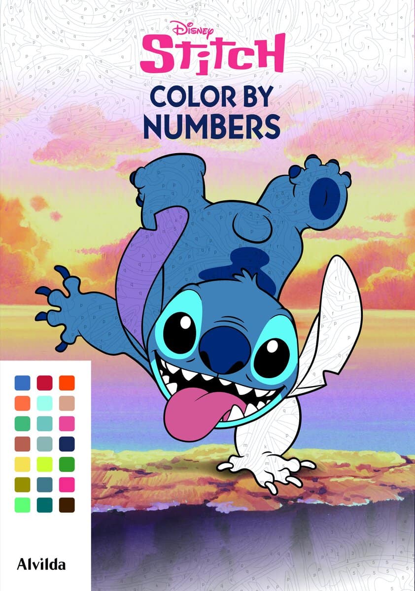 Disney : Color by Numbers - Stitch