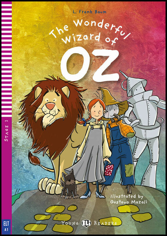 Baum, L. Frank | The wonderful wizard of Oz (lättläst)