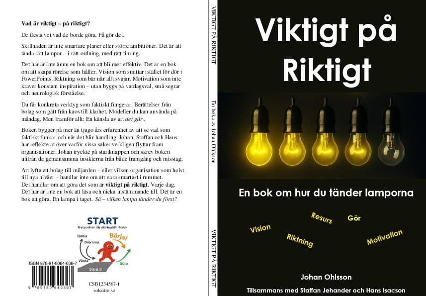 Ohlsson, Johan | Viktigt på riktigt