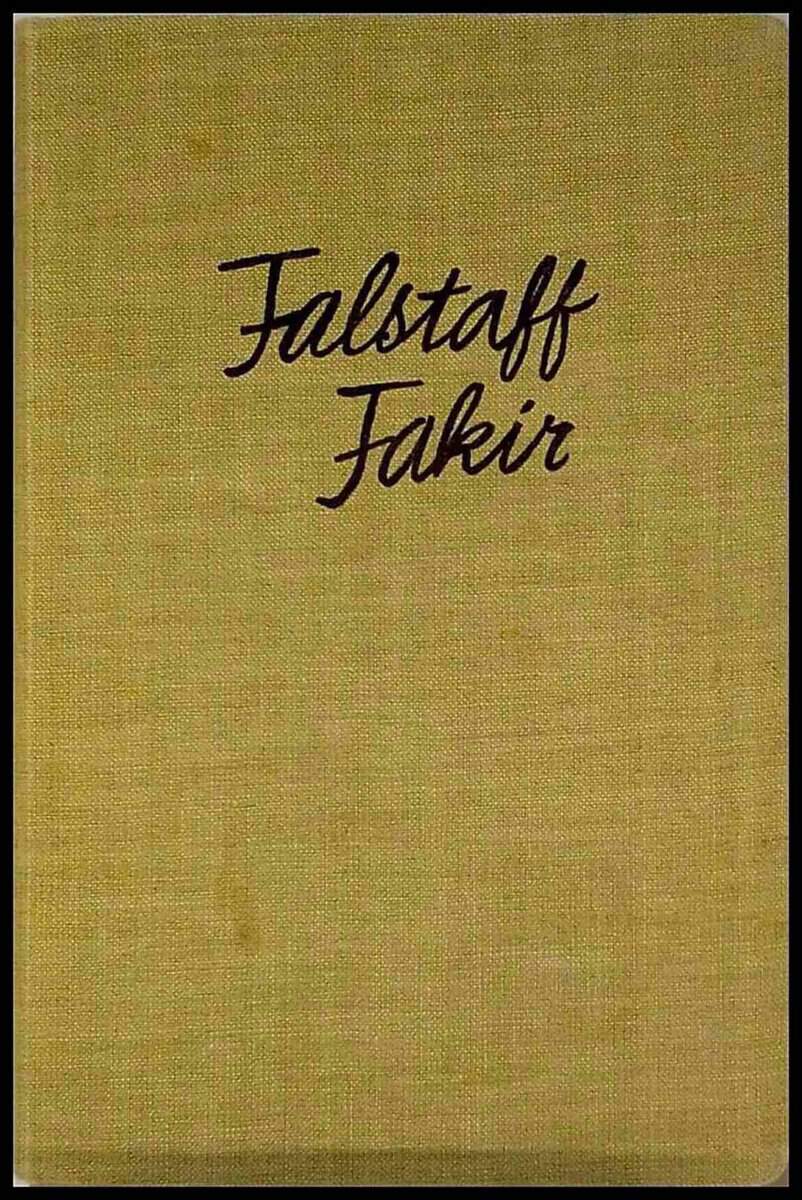 Fakir, Falstaff | Küntzel, Hans (utg.) | Falstaff Fakir i fickformat