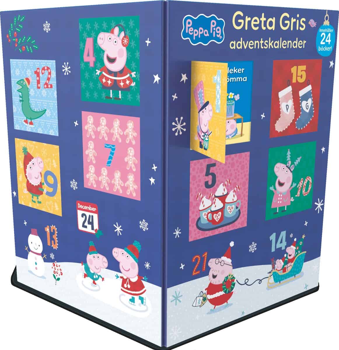 Astley, Neville | Baker, Mark | Greta Gris adventskalender (blå)