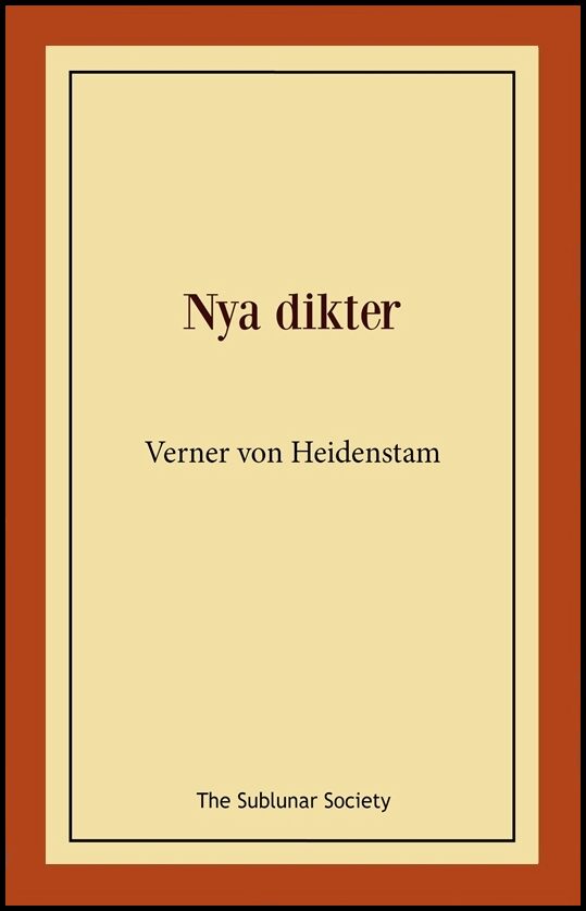 Heidenstam, Verner von | Nya dikter