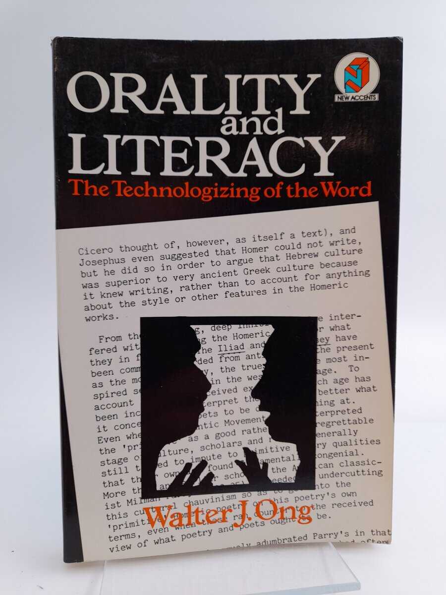 Ong, Walter J. | Orality and literacy : The technologizing of the word