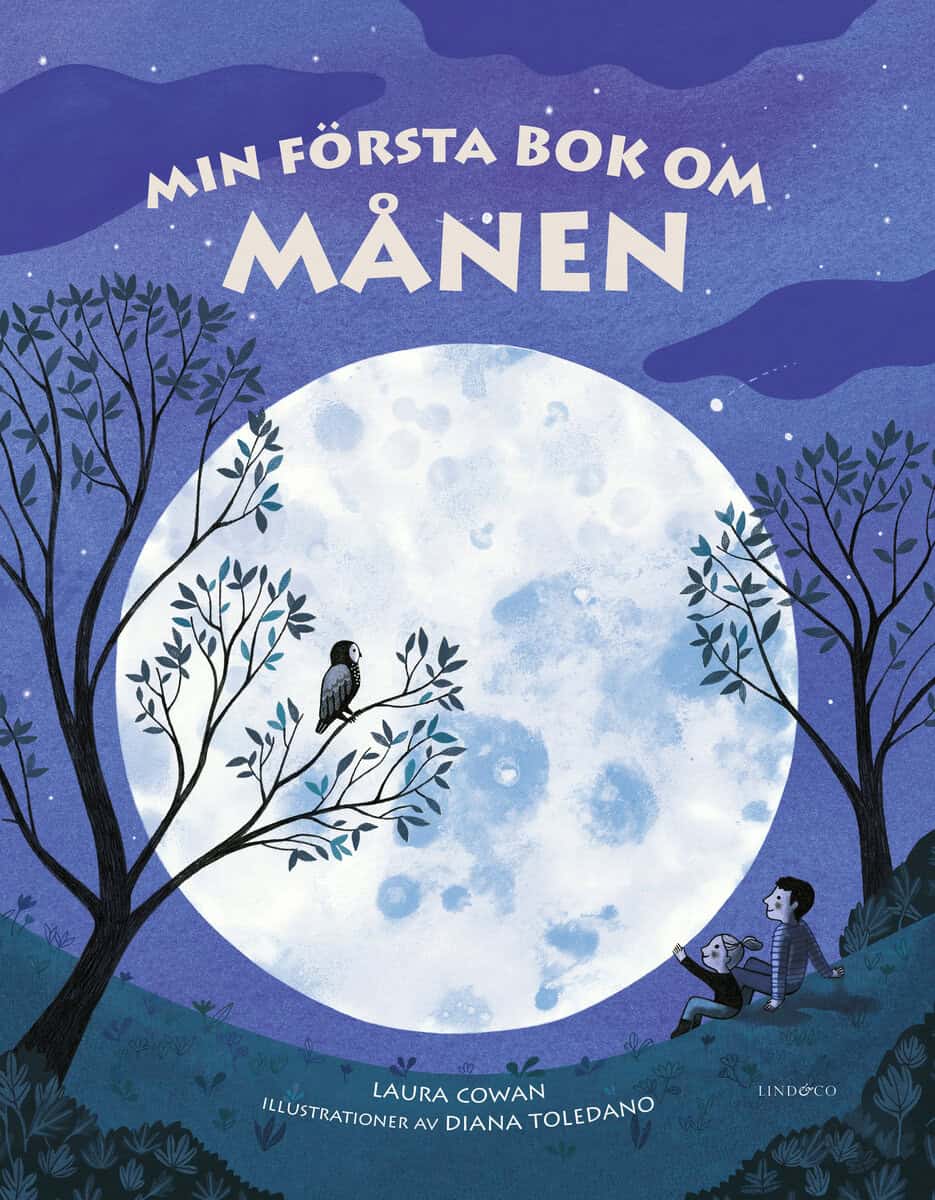 Cowan, Laura | Min första bok om månen