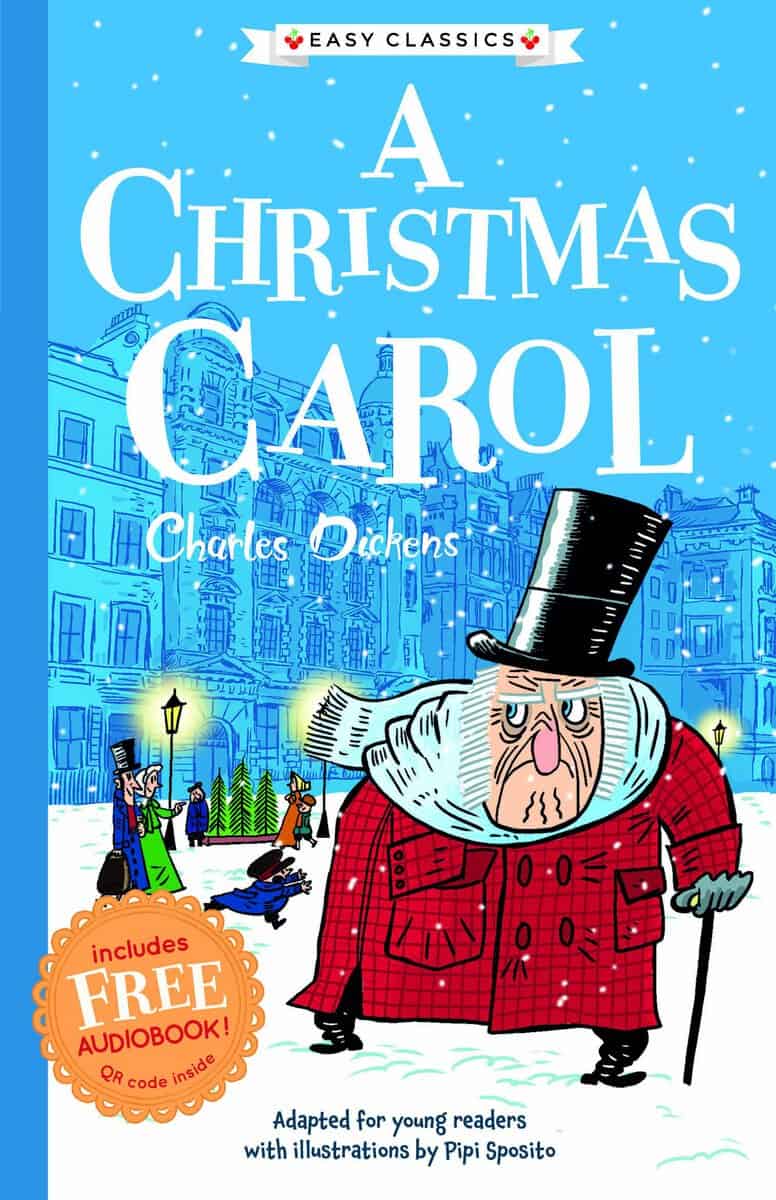 Dickens, Charles | A Christmas Carol (lättläst) (med bonusmaterial)