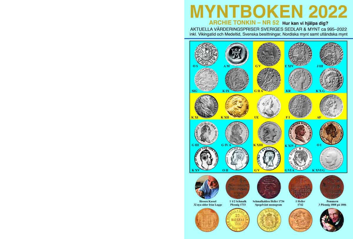 Tonkin, Archie | Myntboken 2022 Nr 52