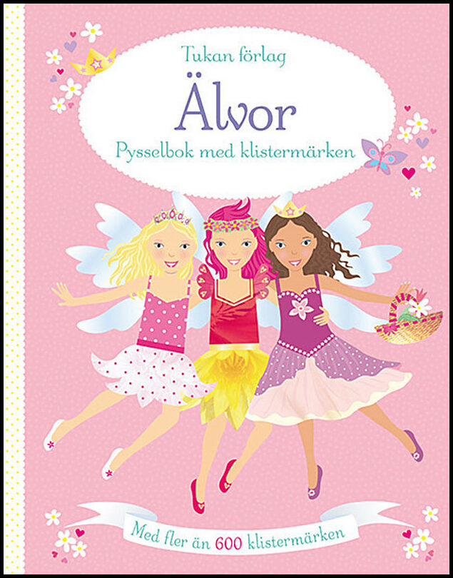 Pratt, Leonie | Älvor : Pysselbok med klistermärken