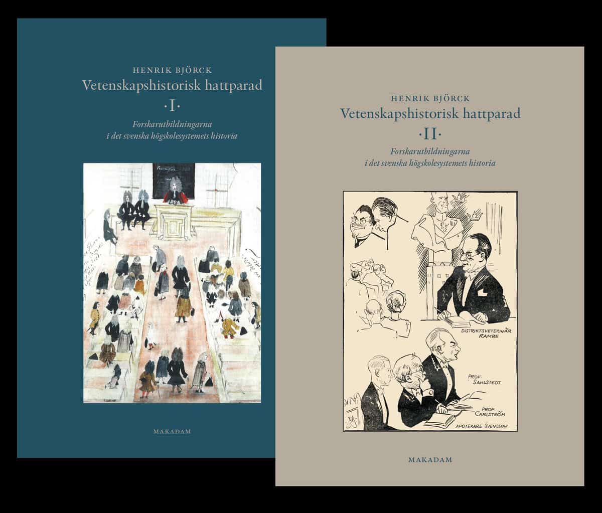 Björck, Henrik | Vetenskapshistorisk hattparad : Forskarutbildningarna i det svenska-