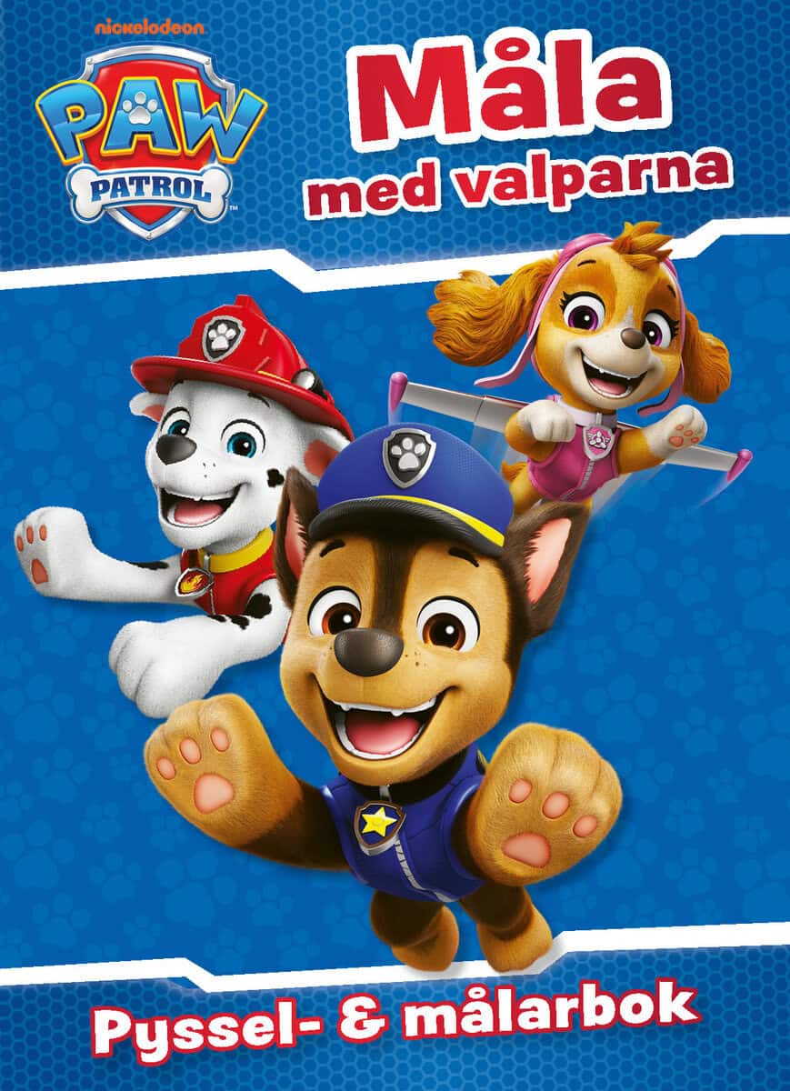 Måla med valparna