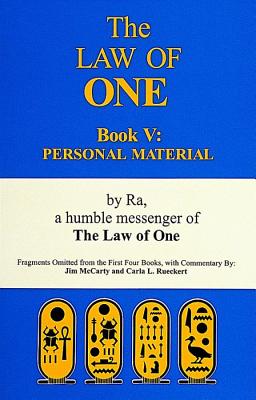 Ra | Law of one book v : Personal material-fragments omitted from the first four