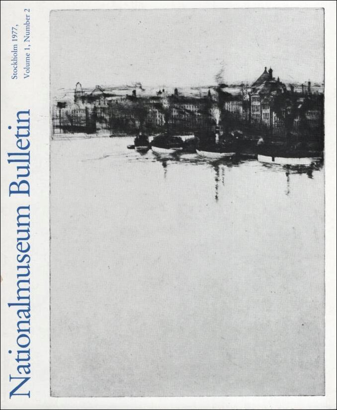Nationalmuseum bulletin | 1977 / Volume 1, number 2