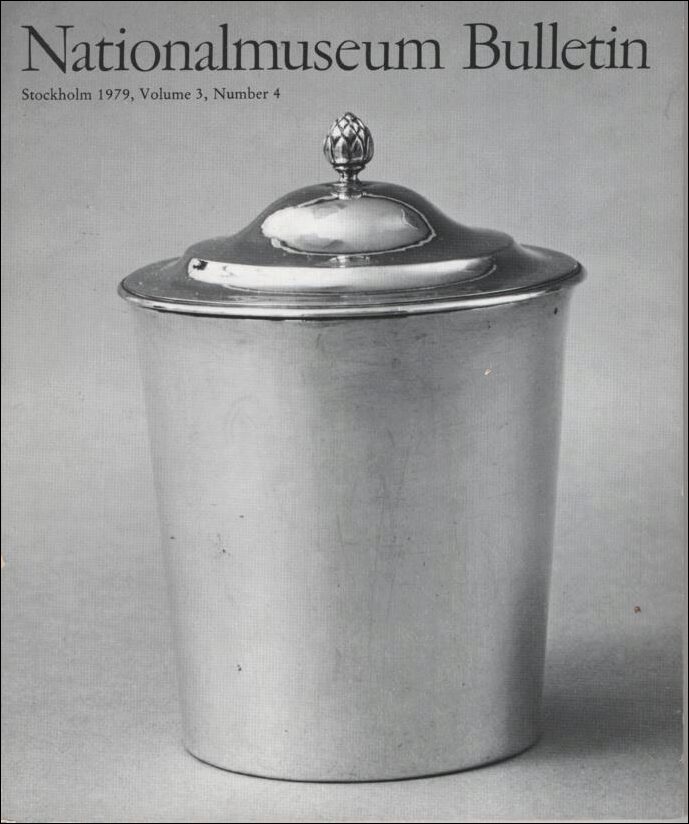 Nationalmuseum bulletin | 1979 / Volume 3, number 4
