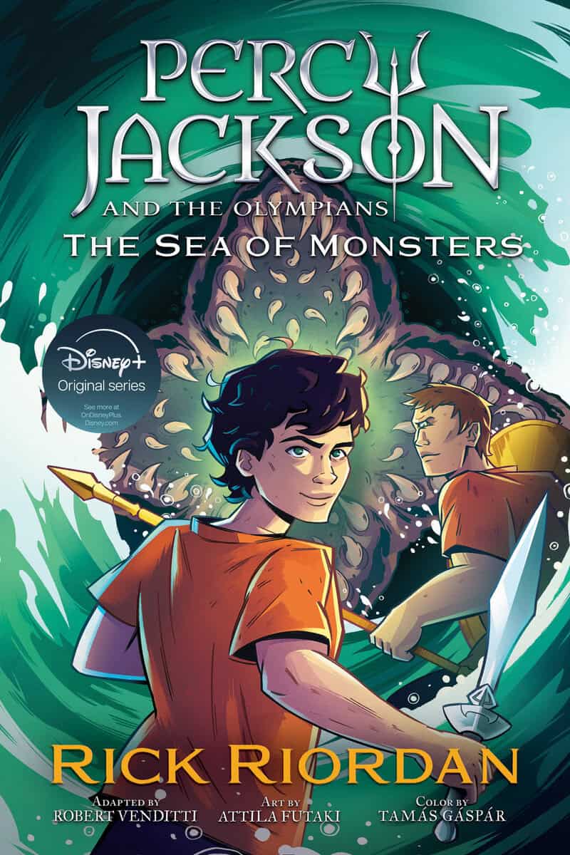 Riordan, Rick | Percy Jackson and the Olympians The Sea of Monsters The Graphic Novel (paperback)