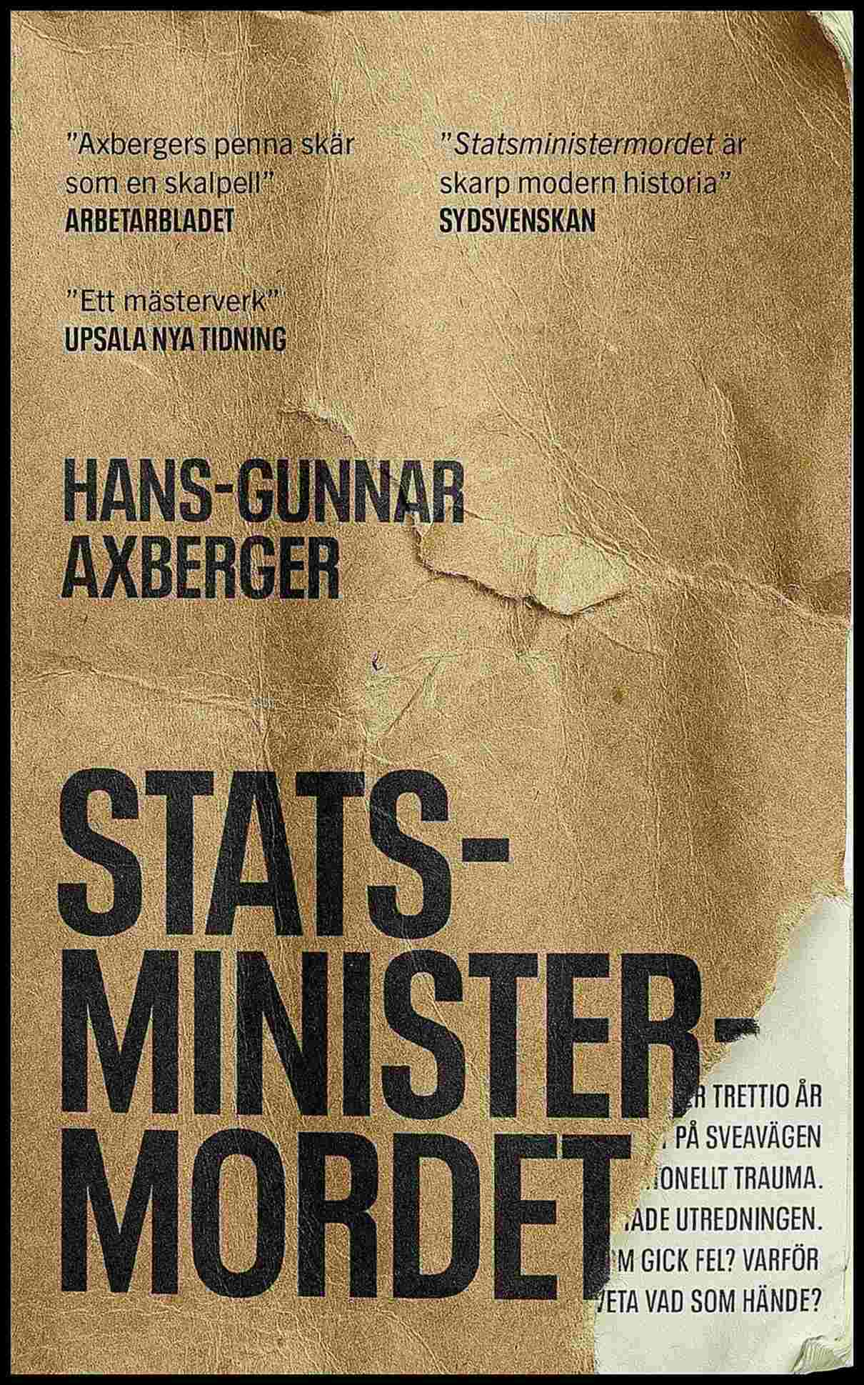 Axberger, Hans-Gunnar | Statsministermordet