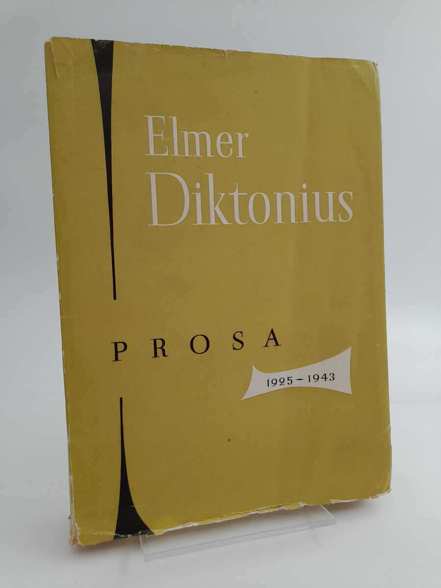 Diktonius, Elmer | Prosa : 1925-1943