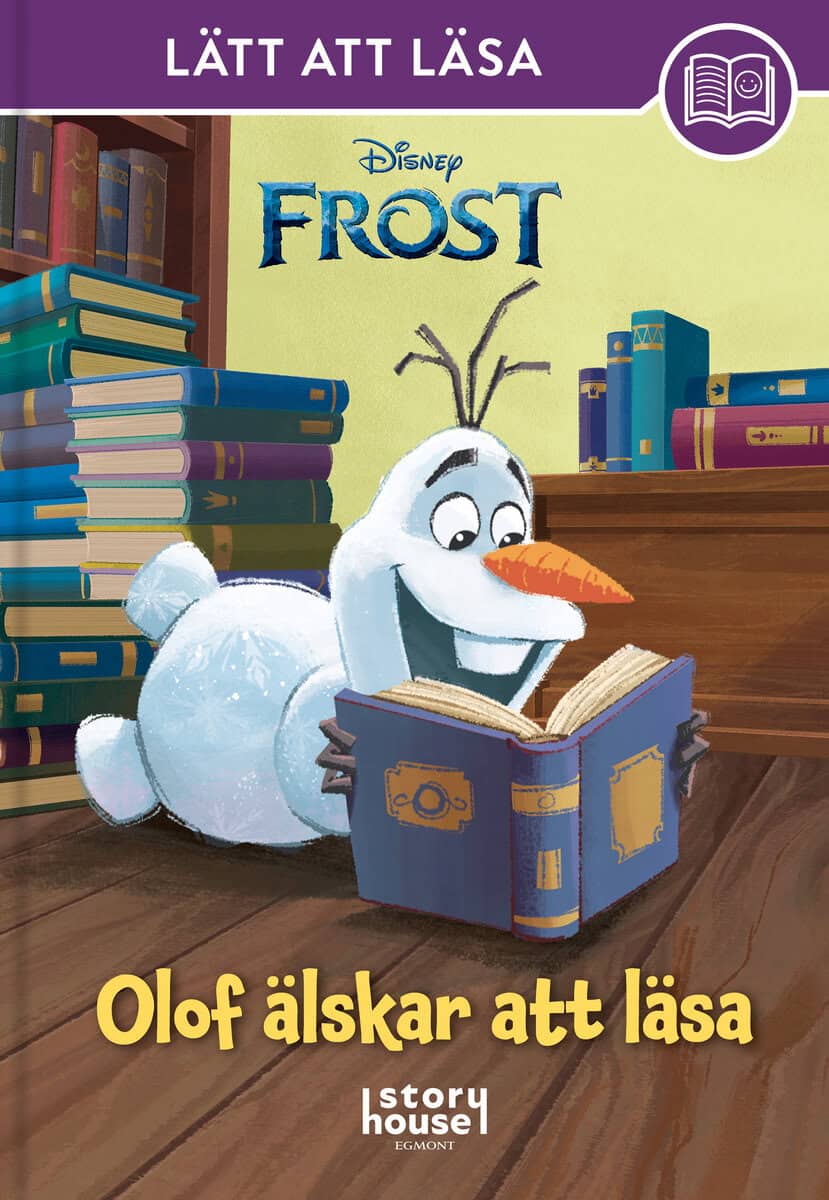 Frost. Olof älskar att läsa : Olof älskar att läsa
