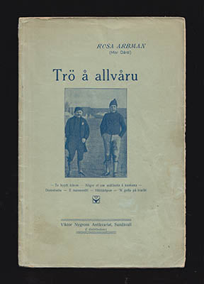 Arbman, Rosa (Mor Dårdi, 1861-1919) | Trö å allvåru